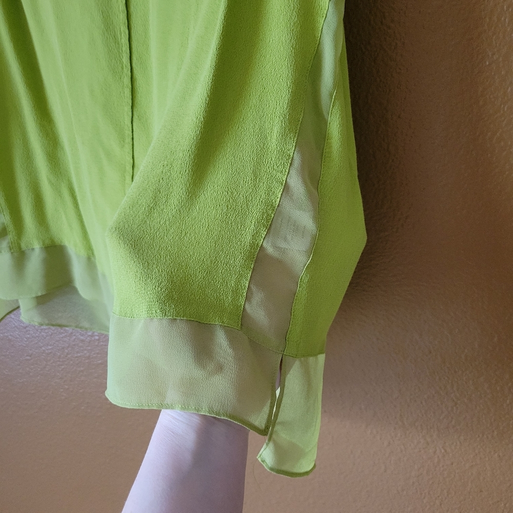 Sigrid Olsen Signature Green Top - Picture 2 of 7